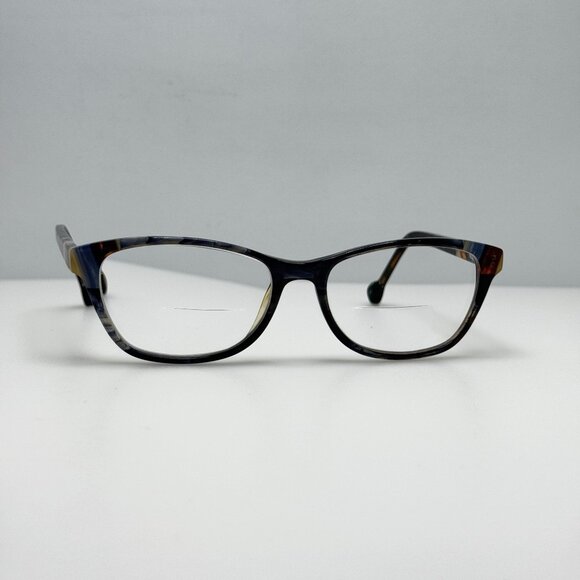 Lisa Loeb Eyeglasses Eye Glasses Frames Sparks Cobalt 52-16-140 - Picture 1 of 6